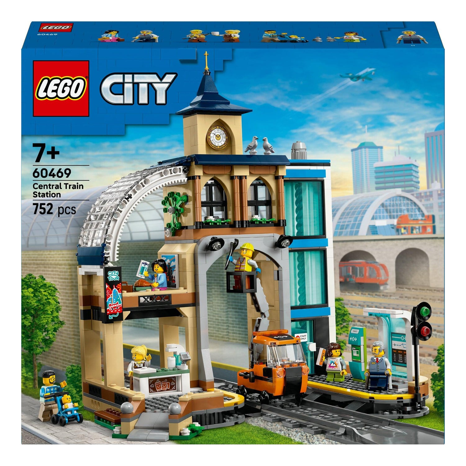 LEGO City - Estação de Comboios Central - 60469