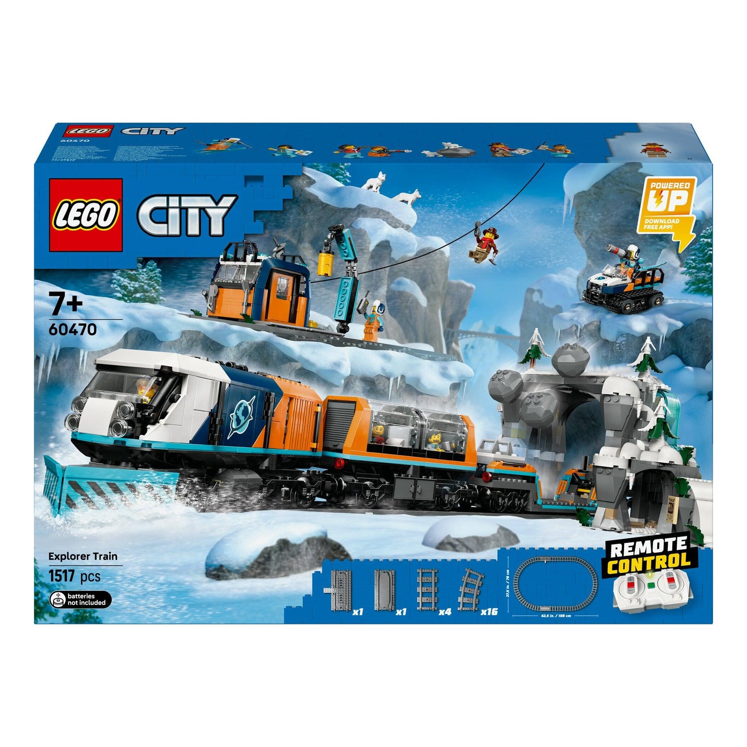 LEGO City - Comboio Expresso do Ártico dos Exploradores - 60470