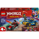 LEGO Ninjago - Duelo de Carros de Corrida Rogue contra Drix - 71840