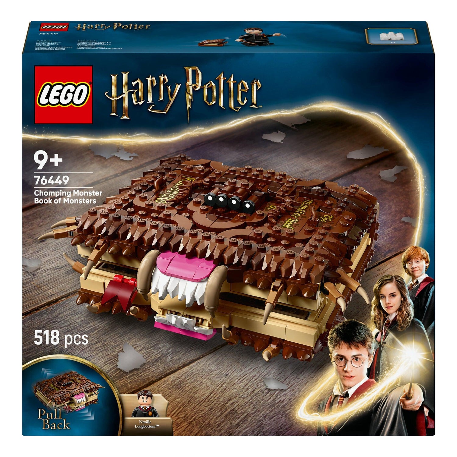 LEGO Harry Potter - Monstro Mordedor: Livro dos Monstros - 76449