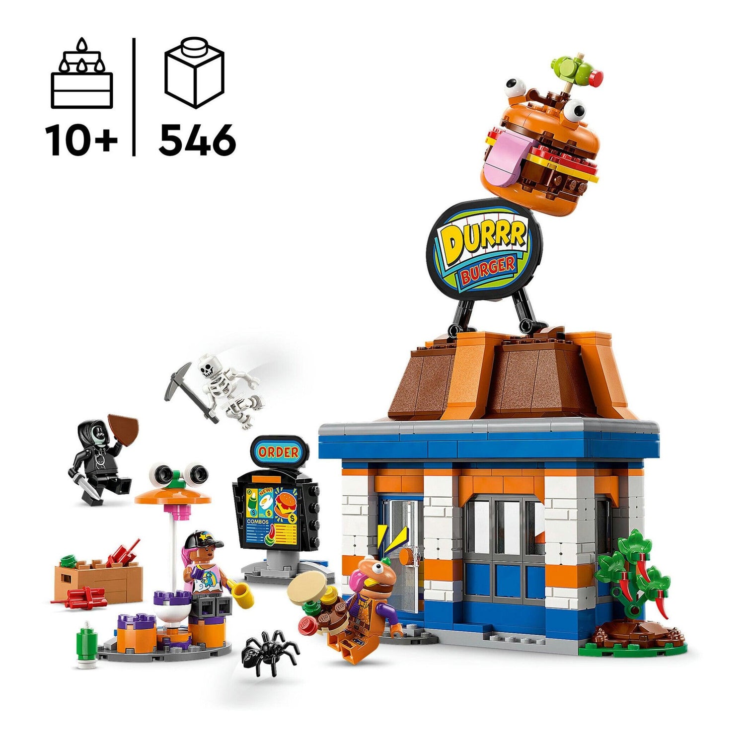 LEGO Fortnite - Restaurante do Durrr Burger - 77076