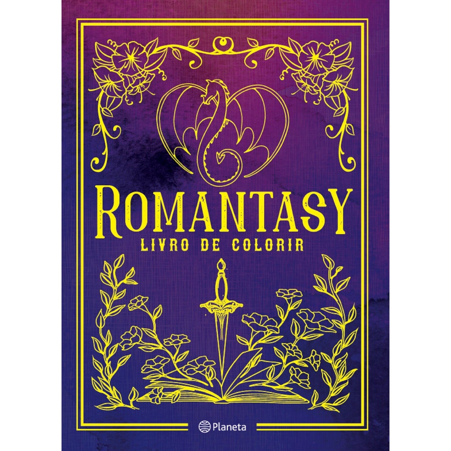 Romantasy - Livro de Colorir de Ana Bidault