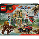LEGO Jurassic World - Missão Aérea com Espinossauro e Quetzalcoatlus - 76976