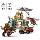 LEGO Jurassic World - Missão Aérea com Espinossauro e Quetzalcoatlus - 76976
