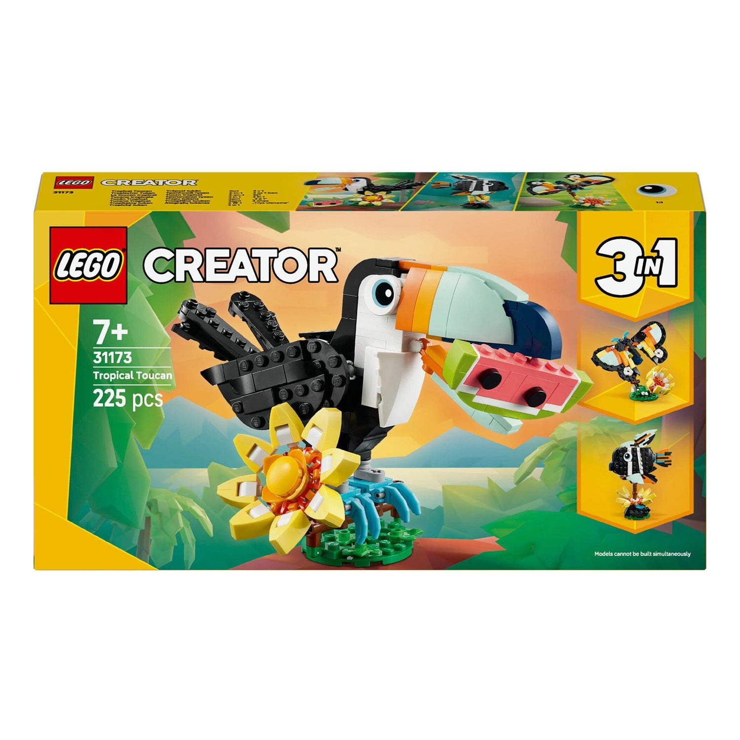 LEGO Creator - Animais Selvagens: Tucano Tropical - 31173