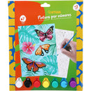 Kit por Números com Tela e Aguarelas (vários modelos)
