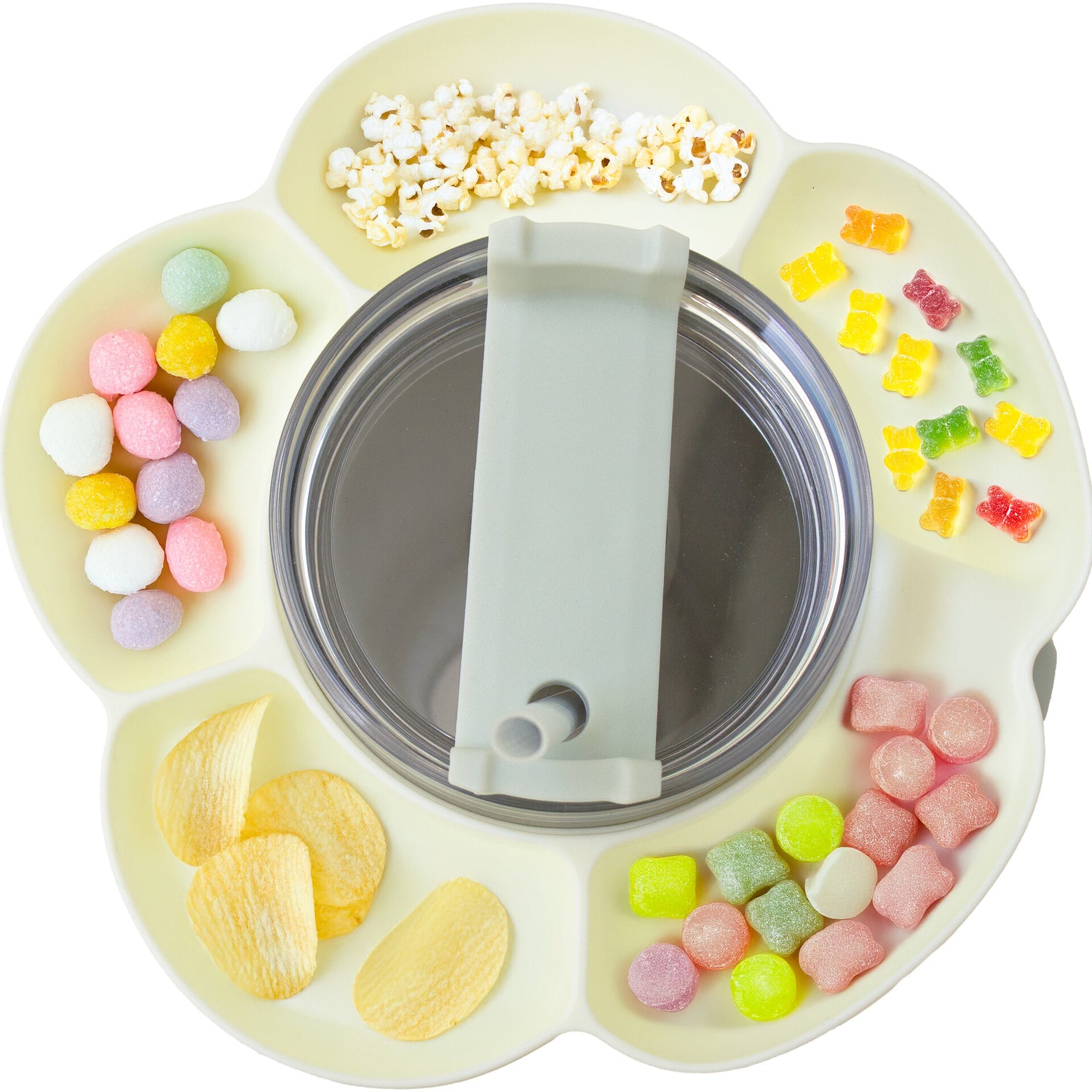 Bandeja de Snacks para Caneca Térmica Marshmallow