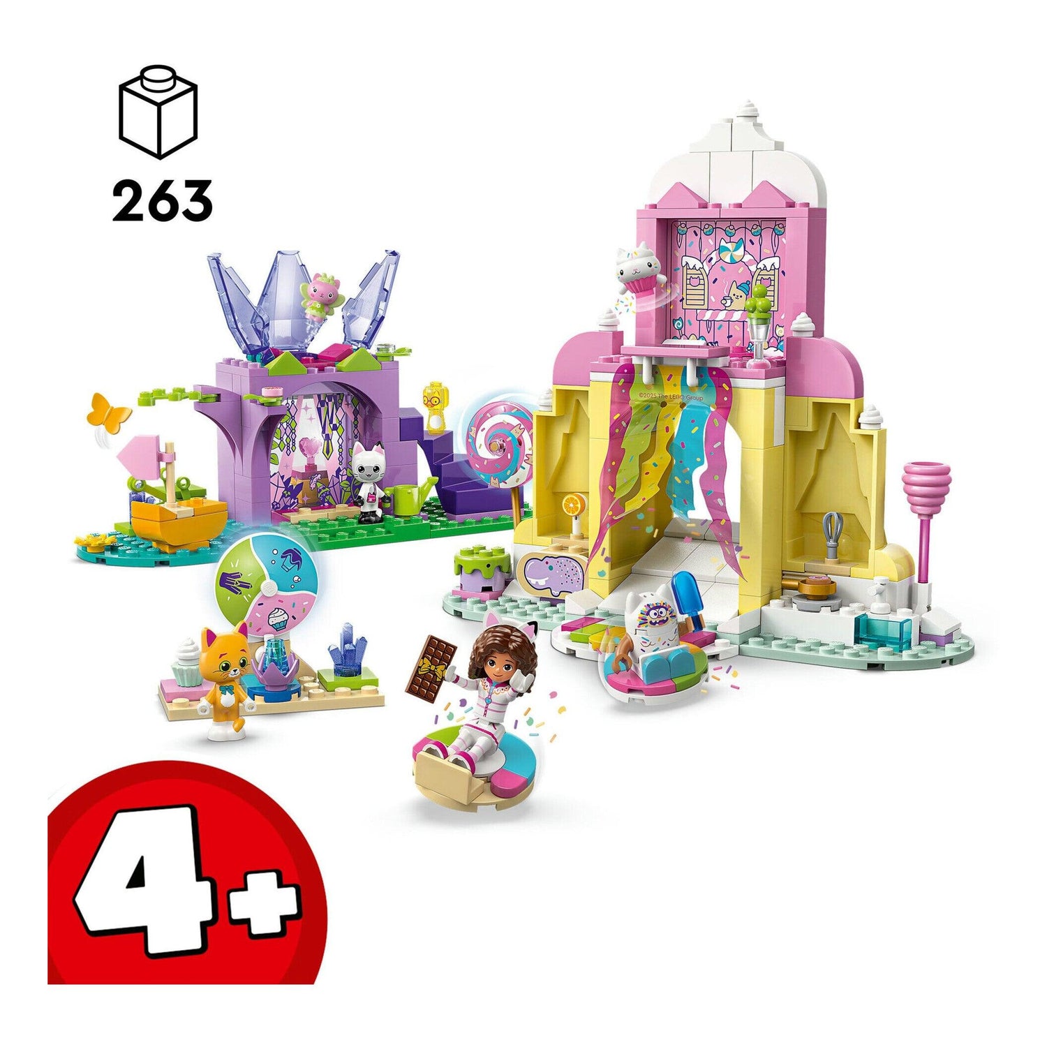 LEGO Gabby's Dollhouse - Monte Dos Docinhos E Jardim Da Fadinha - 11205