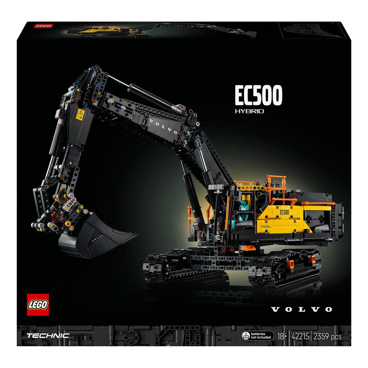LEGO Technic - Escavadora Volvo Ec500 Hybrid - 42215