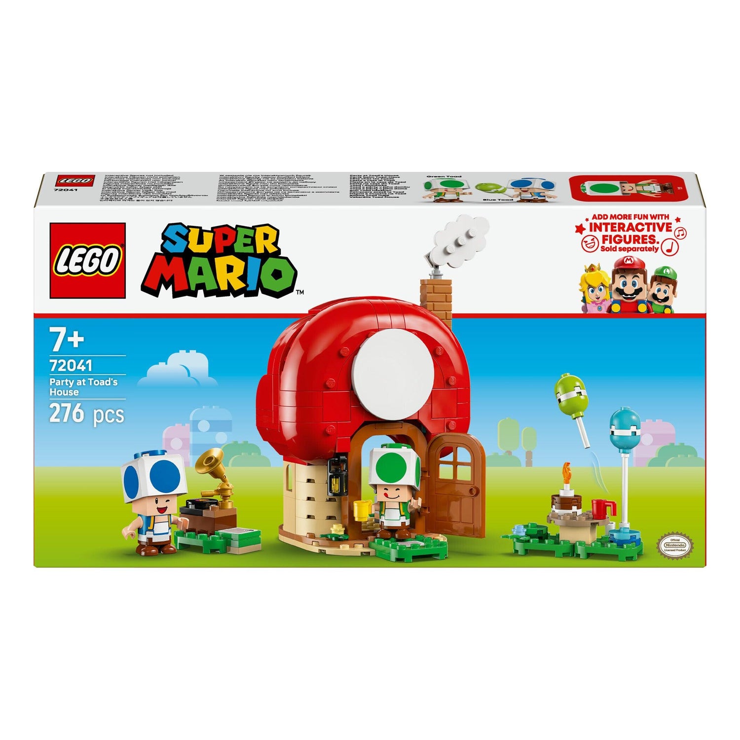 LEGO Super Mario - Festa Na Casa Do Toad - 72041