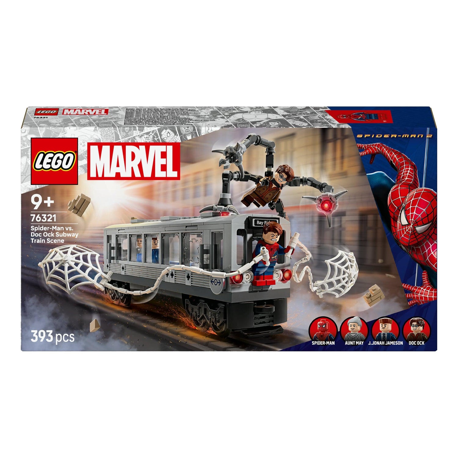 LEGO Marvel - Spider-Man Vs Dock Ock - Cena Do Metro - 76321