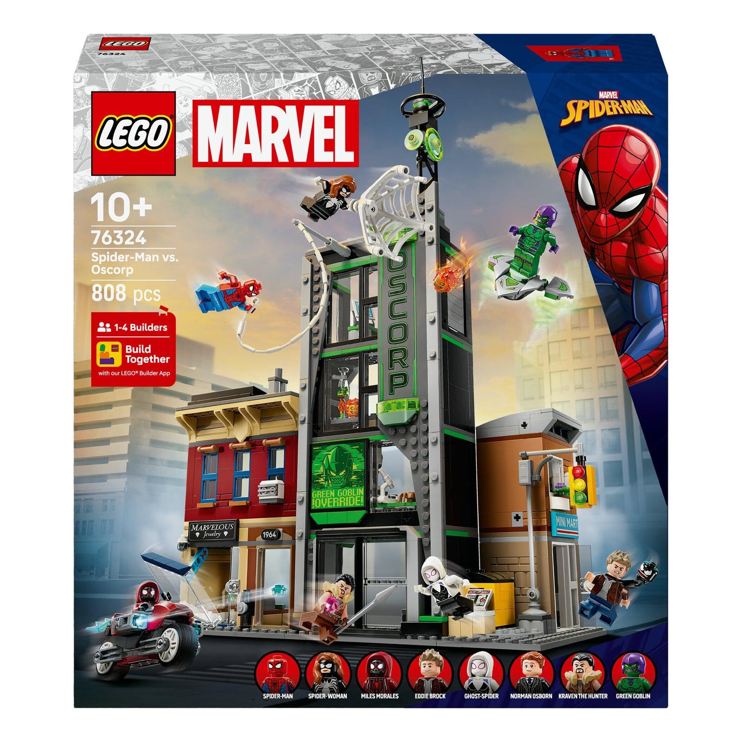 LEGO Marvel - Spider-Man Contra Oscorp - 76324