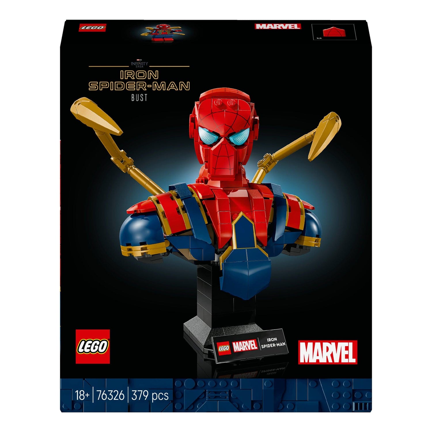LEGO Marvel - Busto Do Iron Spider-Man - 76326
