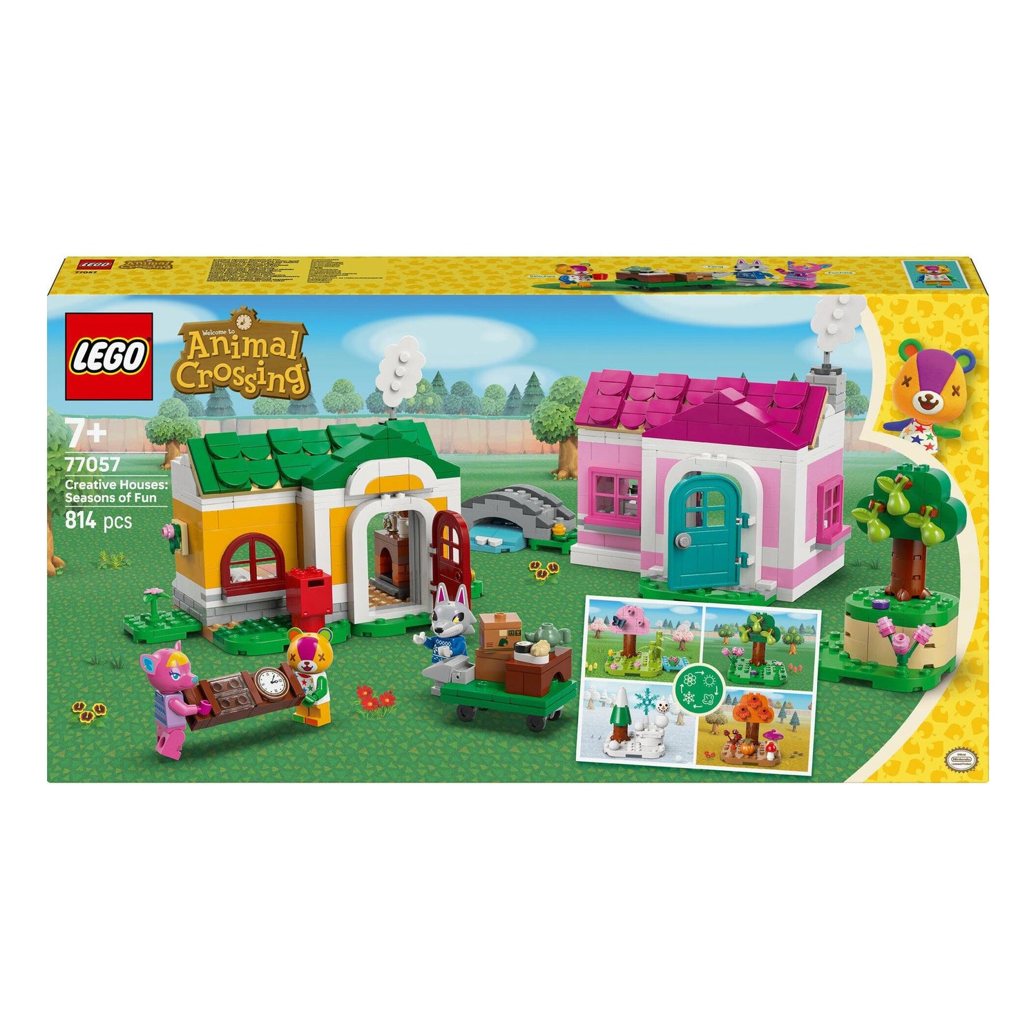 LEGO Animal Crossing - Casas Criativas: Estações Do Ano - 77057