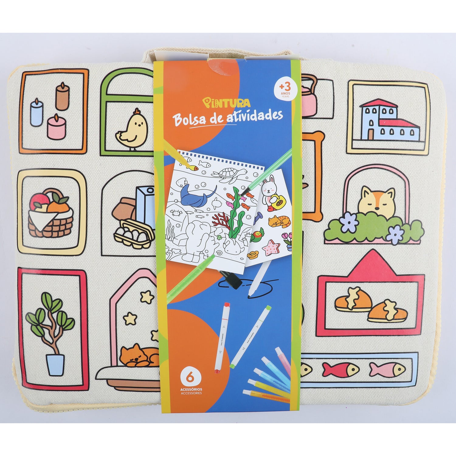 Bolsa de Atividades para Colorir