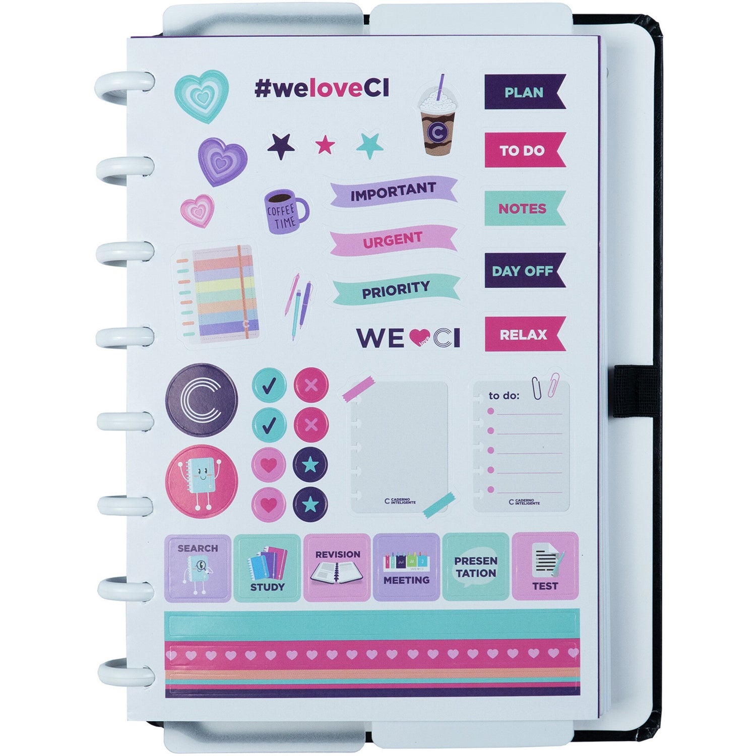 Caderno Inteligente A5 Premier Preto CI