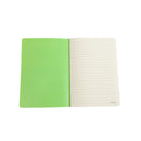 Caderno A5 Riscas - Verde E Azul