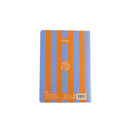 Caderno A5 Riscas - Azul E Laranja
