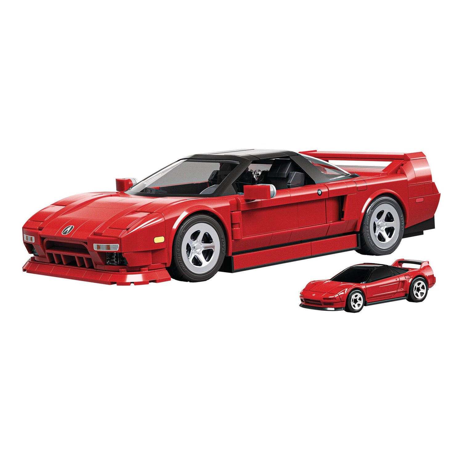 Hot Wheels - Kit de Construção '90 Acura NSX 876 Peças