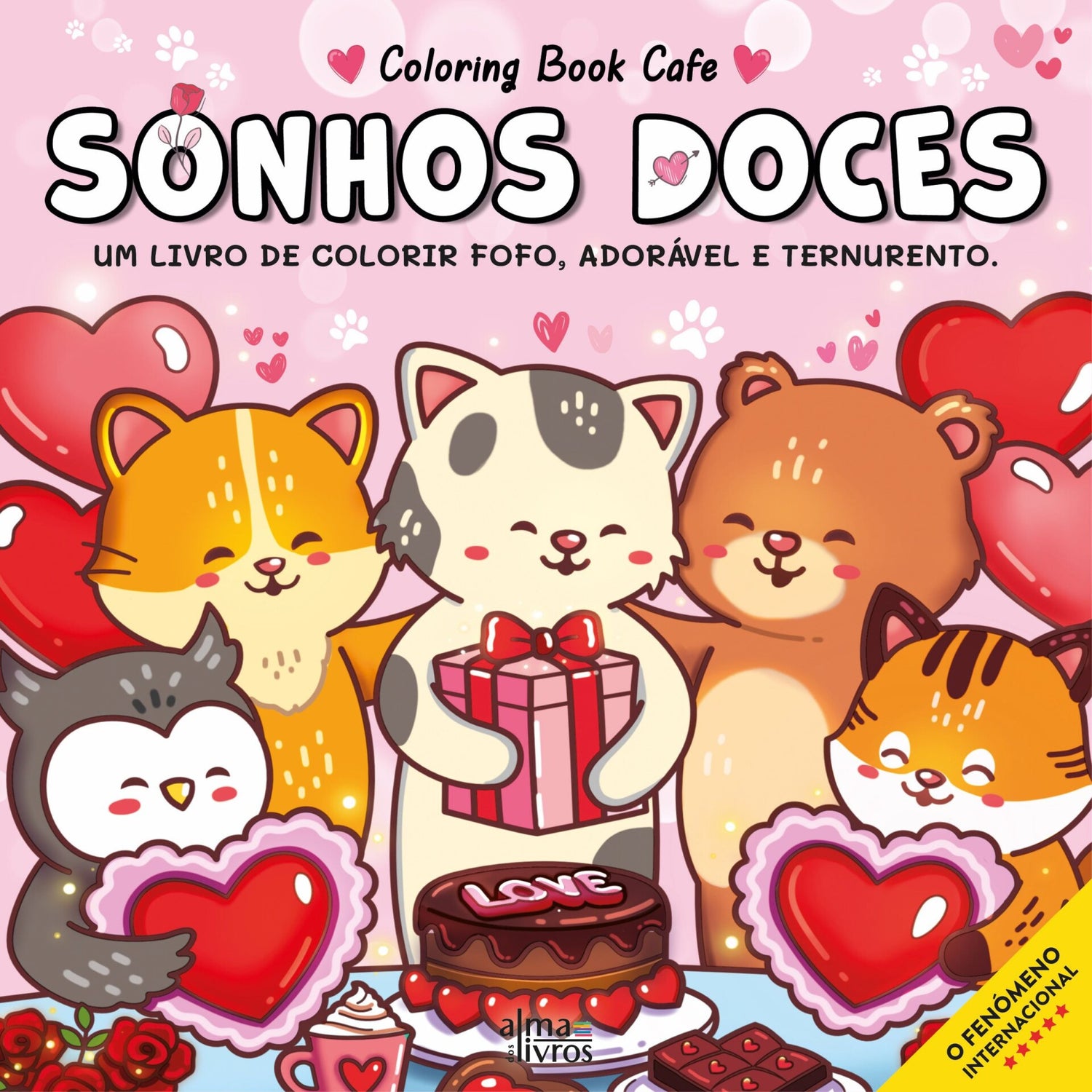 Sonhos Doces de Coloring Book Cafe