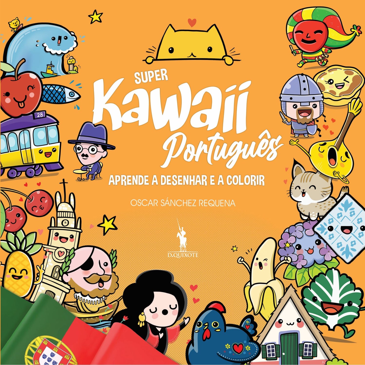 Super Kawaii: Aprende A Desenhar e Colorir de Oscar Sánchez Requena
