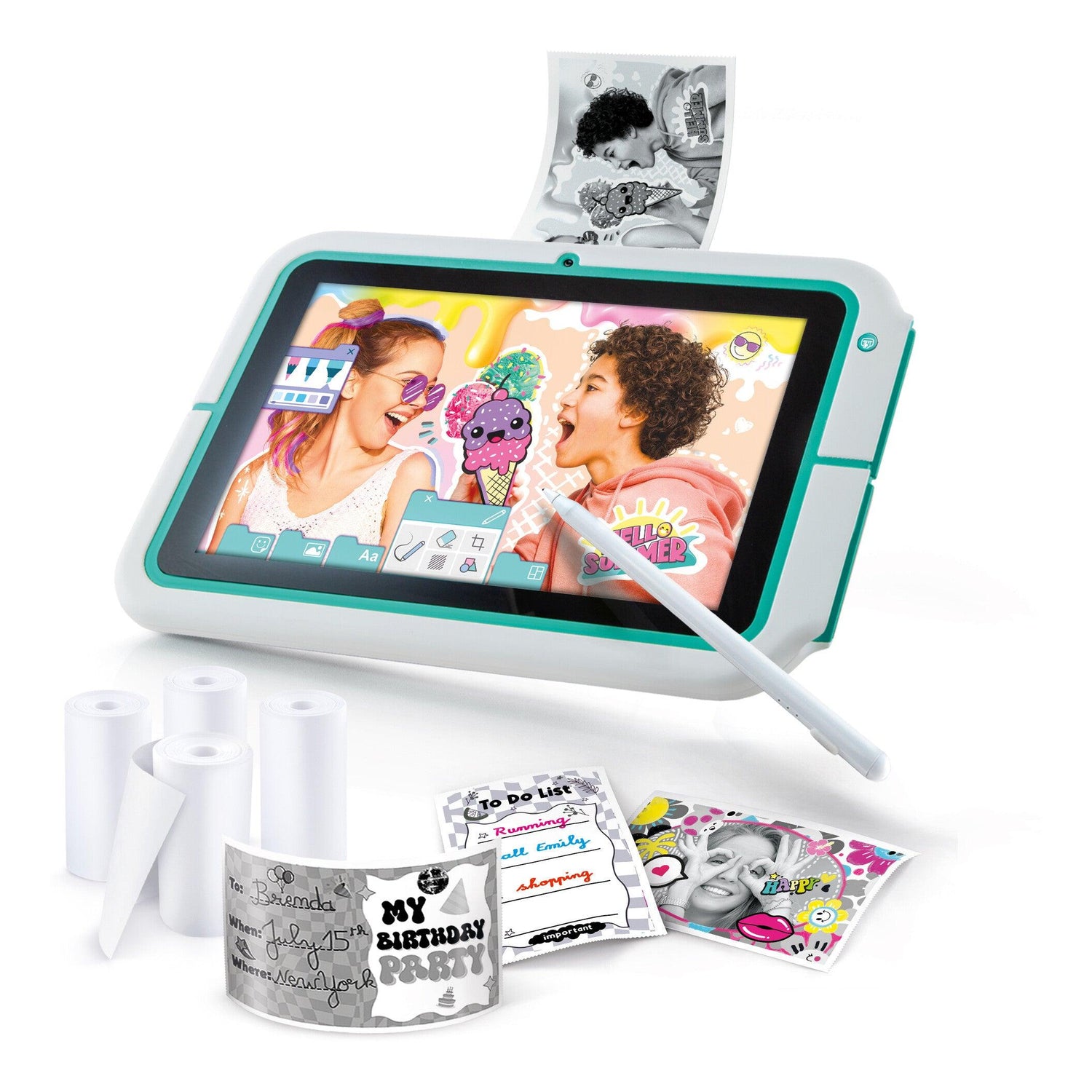 Canal Toys - Ipad com Impressora Instantânea