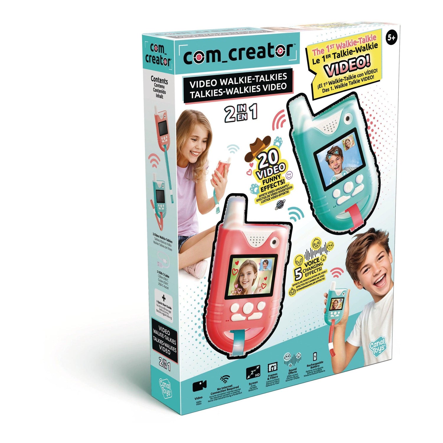 Canal Toys - Walkie Talkies com Vídeo