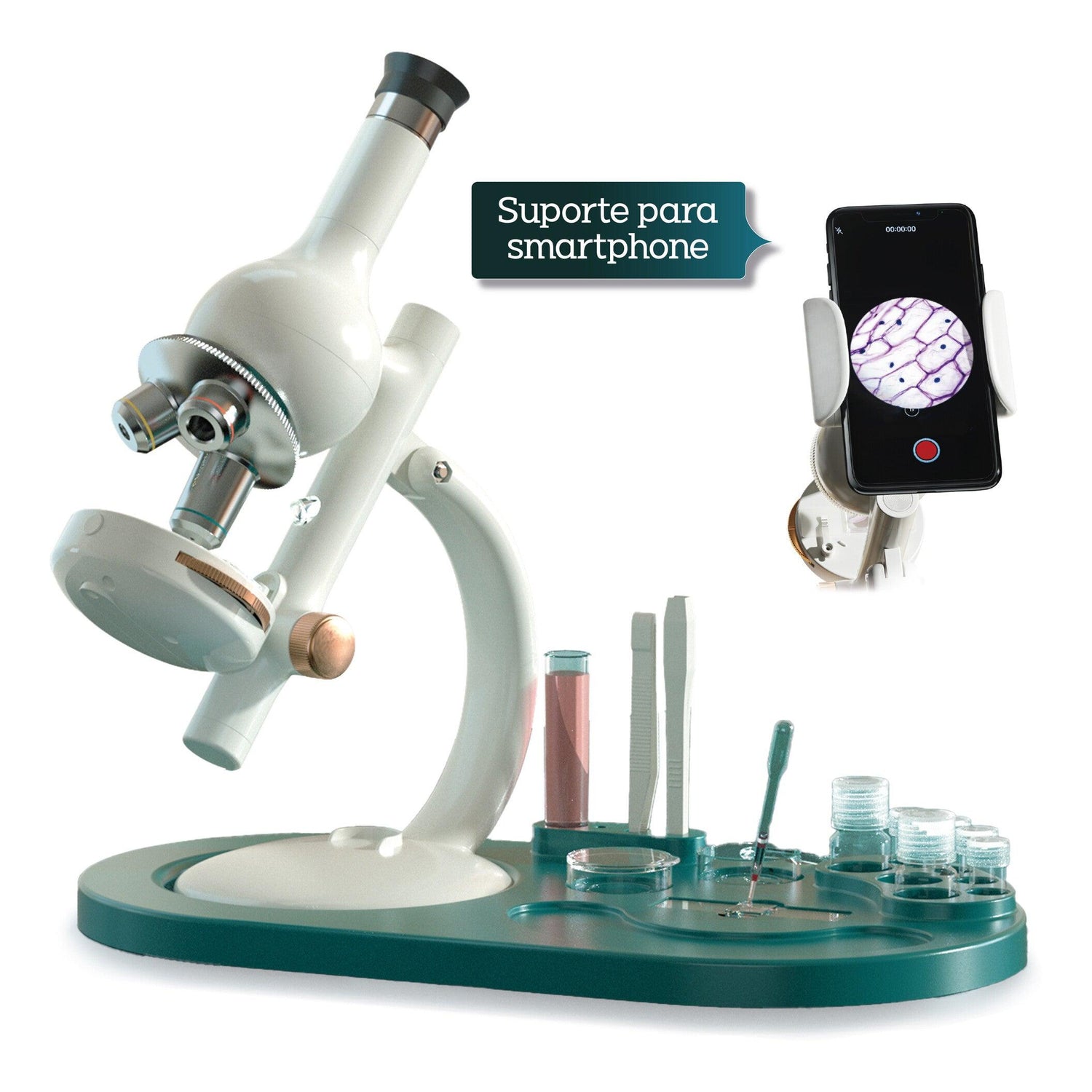 Canal Toys - Microscópio de Laboratório