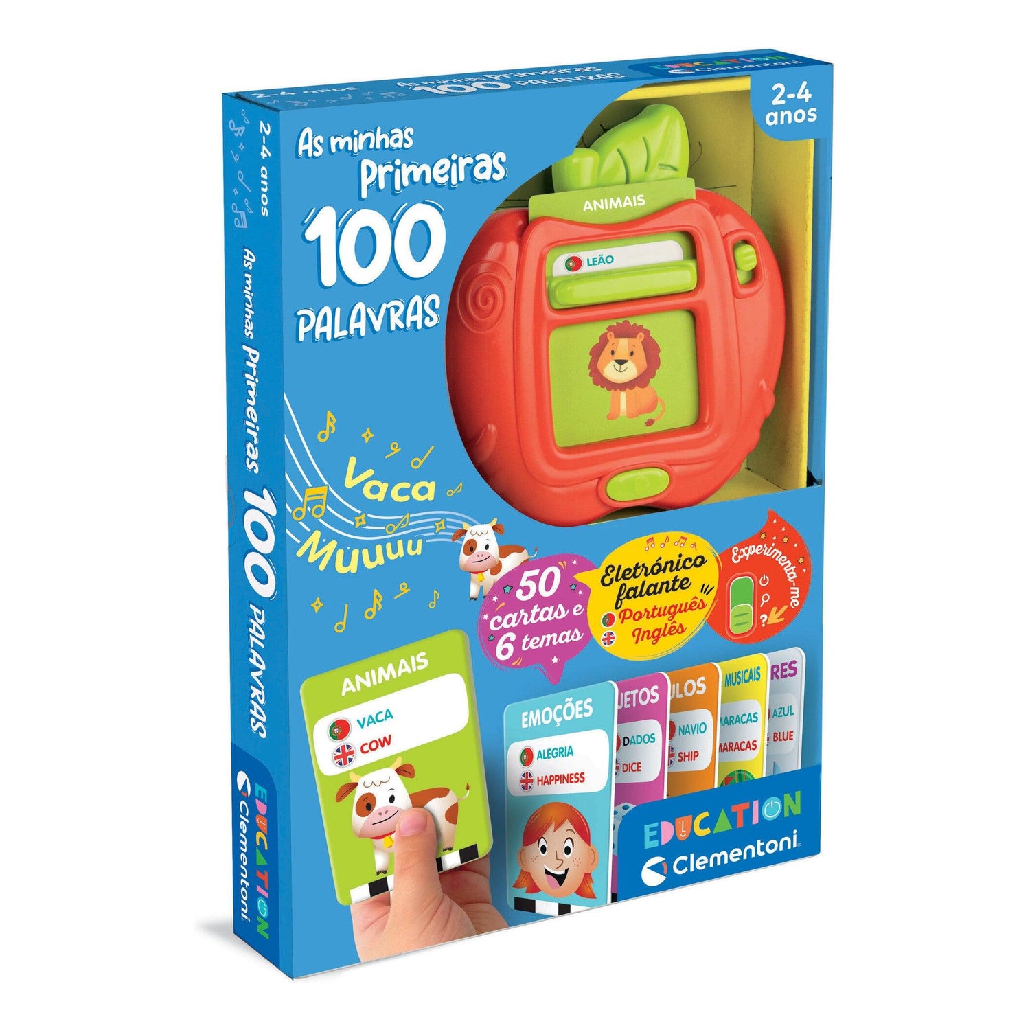 Clementoni - As Minhas Primeiras 100 Palavras