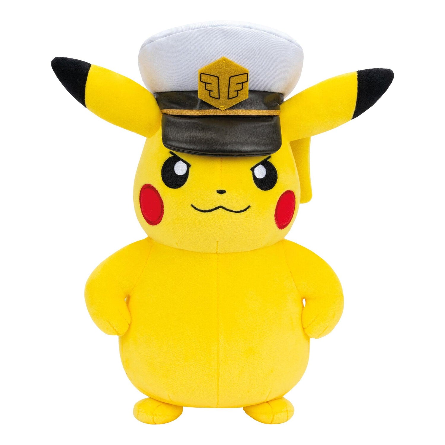 Pokémon - Peluche Capitão Pikachu 21cm