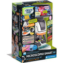 Clementoni - Kit Ciência & Jogo Microscópio Smart AI