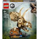 LEGO Jurassic World - Fósseis de Dinossauros: Crânio de Triceratops - 76969