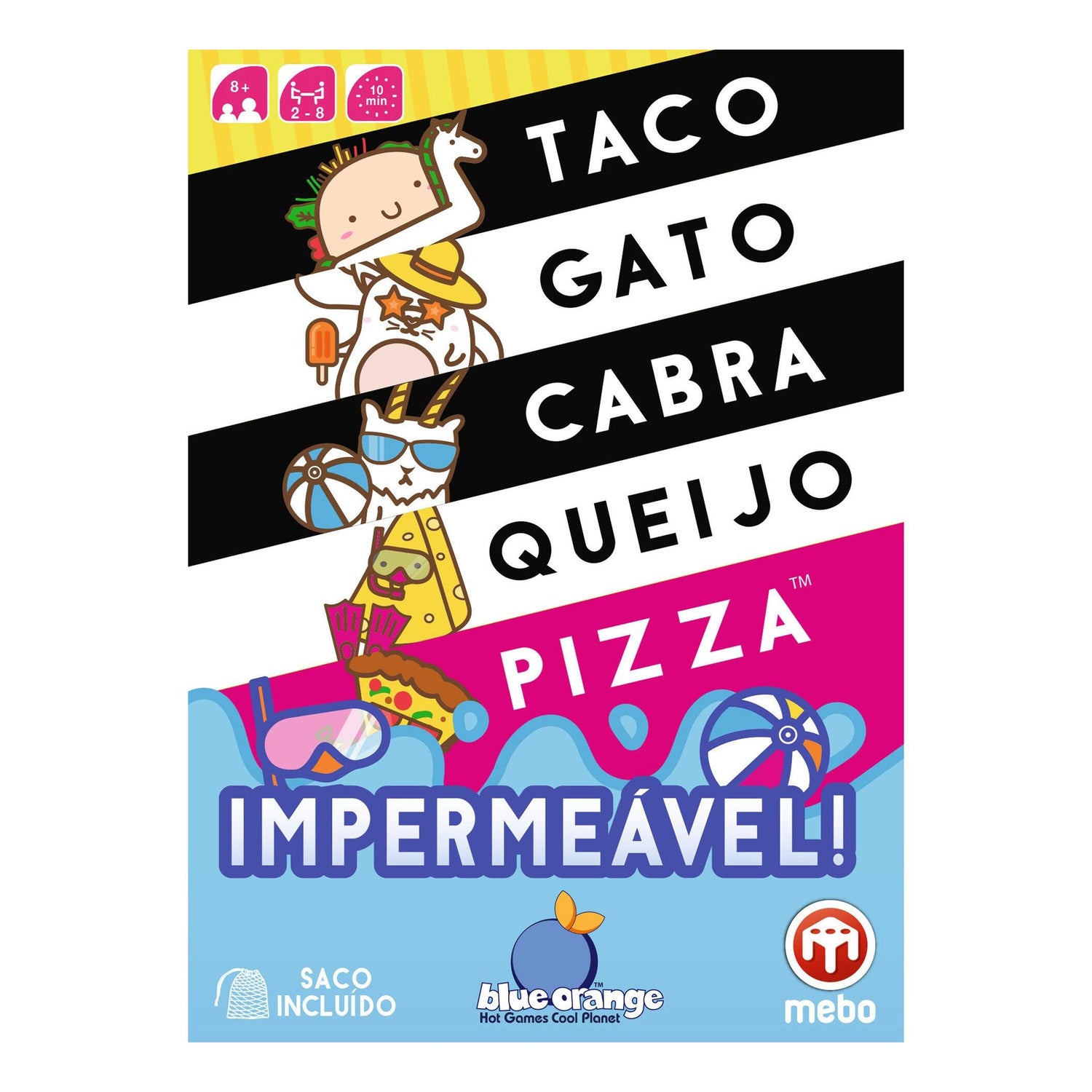 Mebogames - Jogo Taco Gato Impermeável