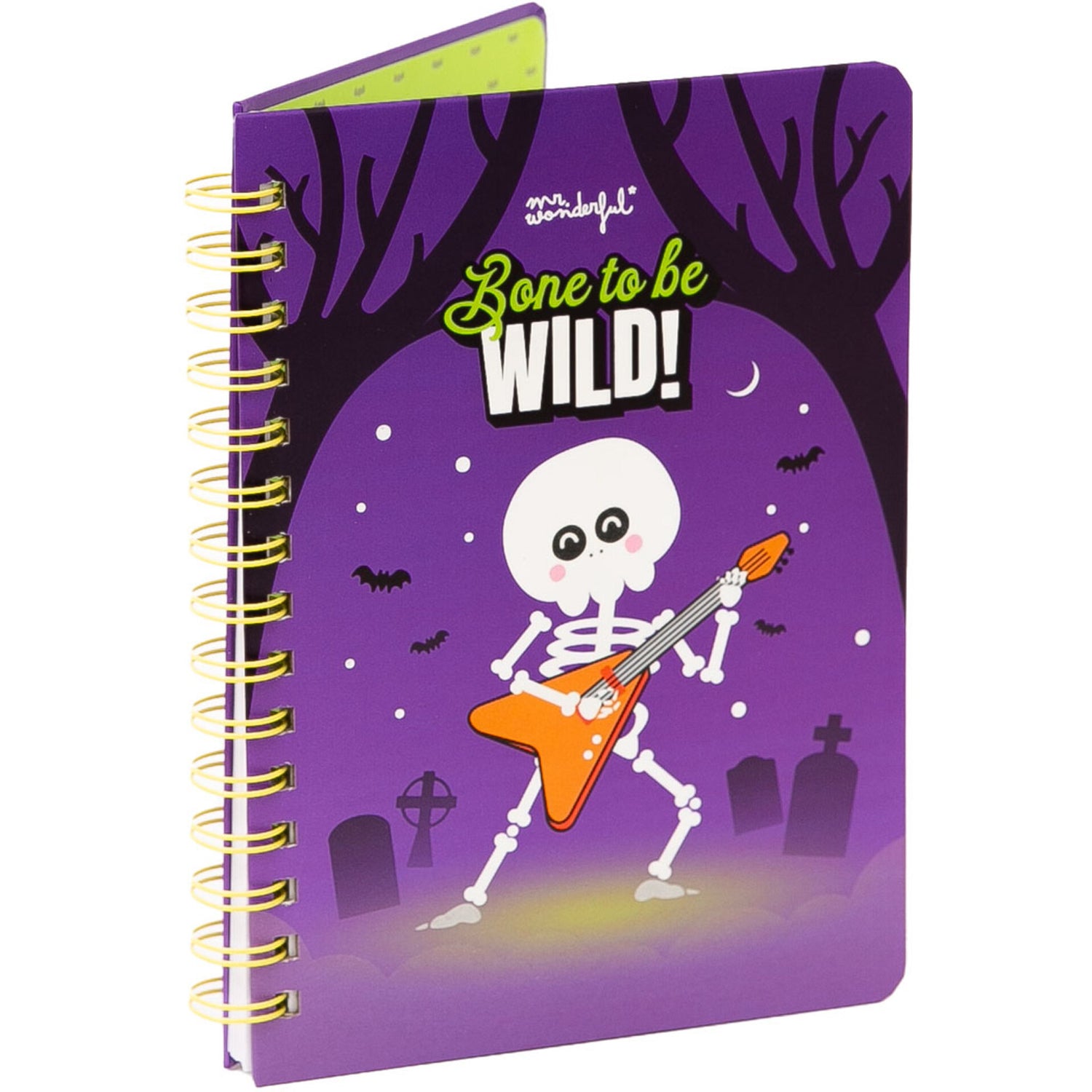Caderno Formato A5 - Bone To Be Wild!
