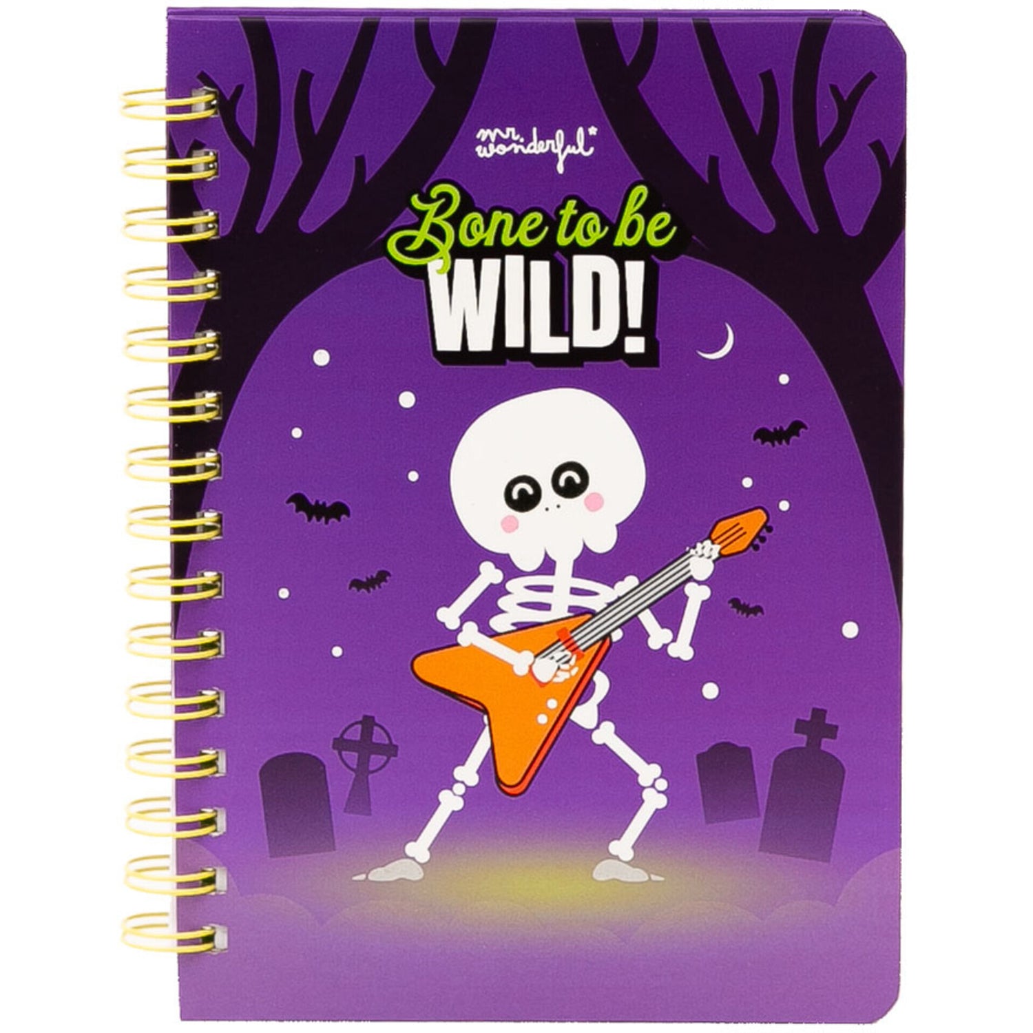 Caderno Formato A5 - Bone To Be Wild!