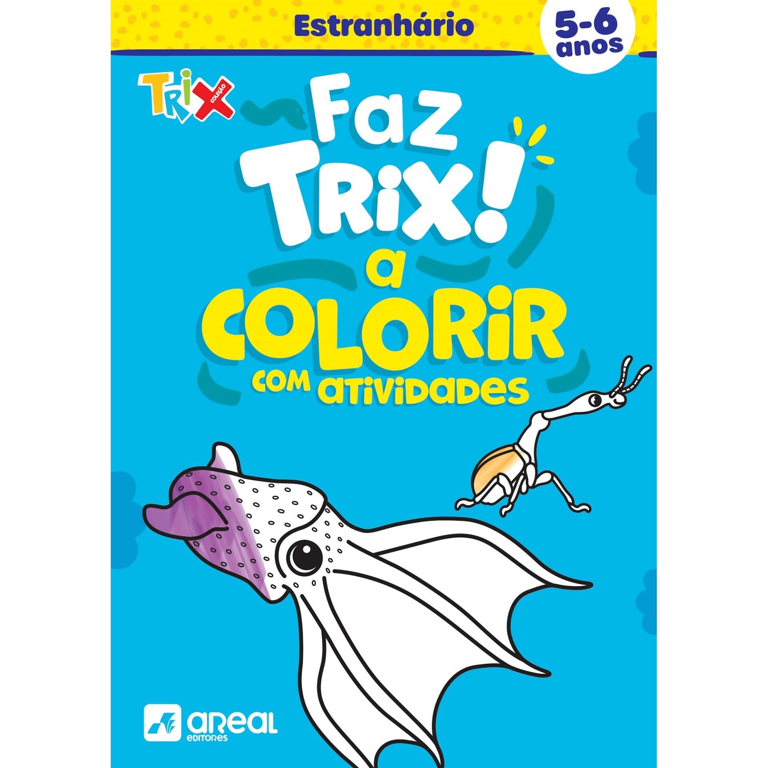 Faz Trix A Colorir o Estranhário (5-6 Anos)