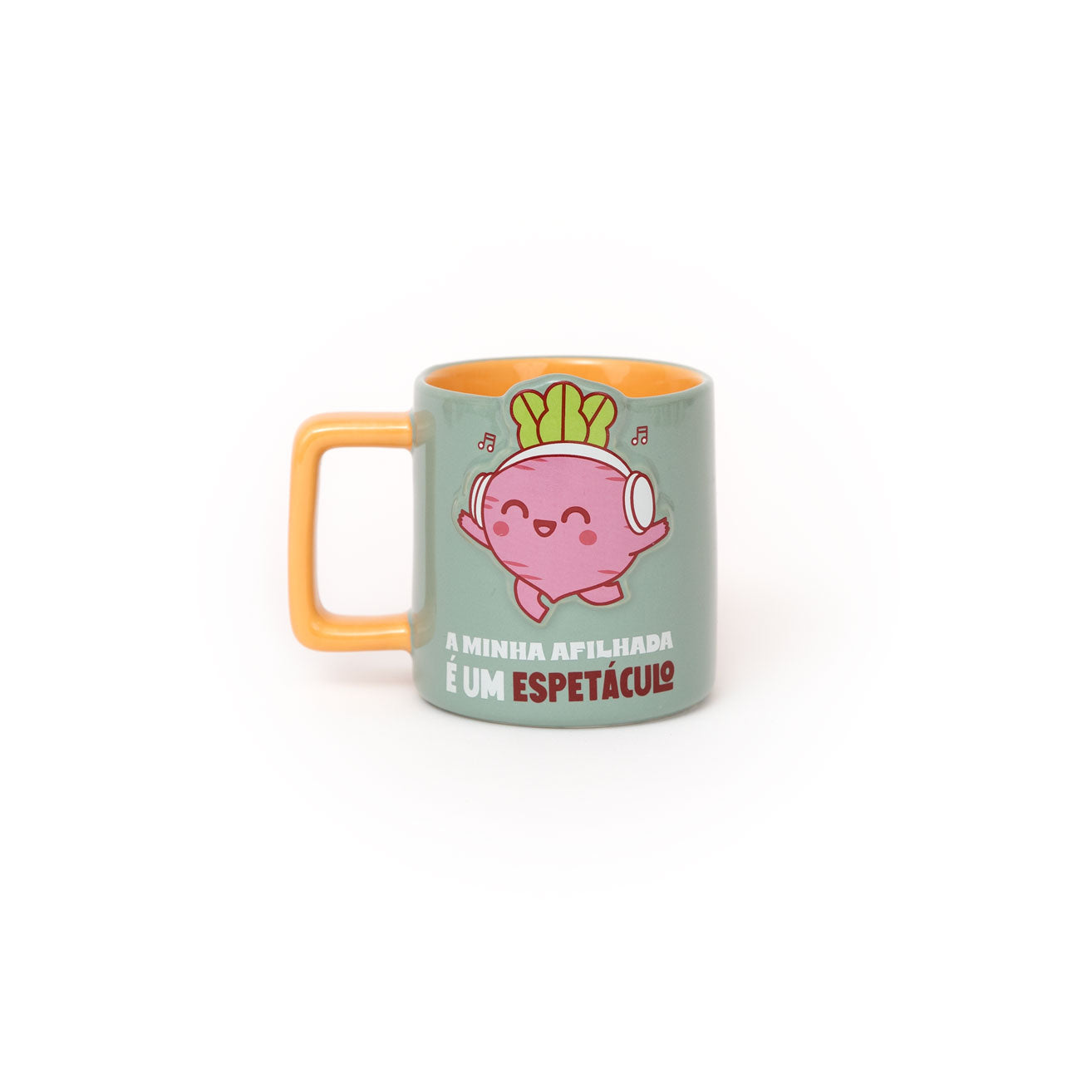 Caneca 3D Beterraba -Afilhada Espetáculo