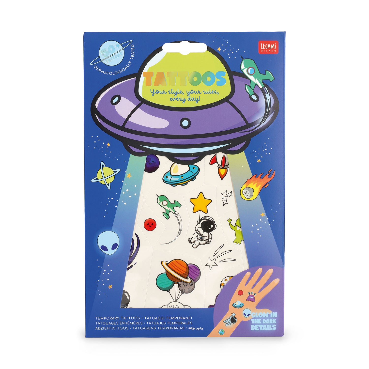 Tatuagens - Espaço