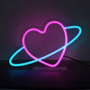 Luz Led Efeito Neon - Planeta Coração