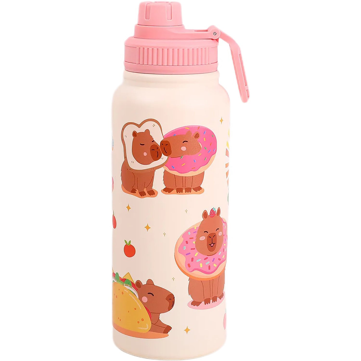 Garrafa Térmica Inox 800ml Capivara