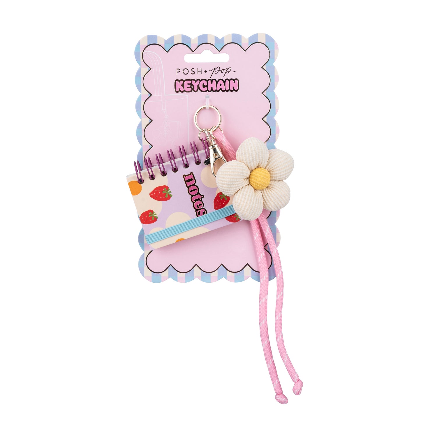 Mini Caderno Com Charms 7 X5,5 Centímetros