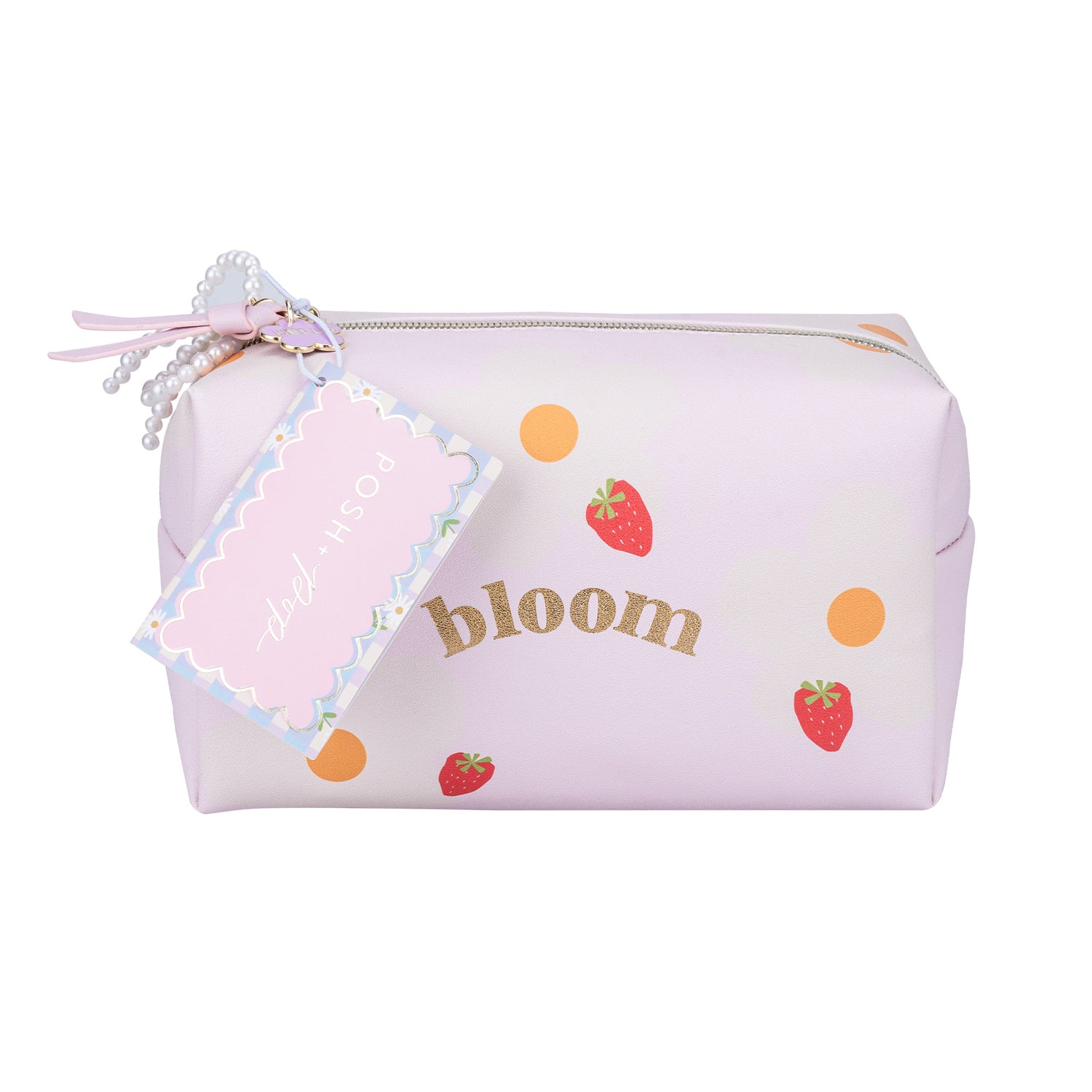 Necessaire Bloom Pu 19 X10 X10 Centímetros
