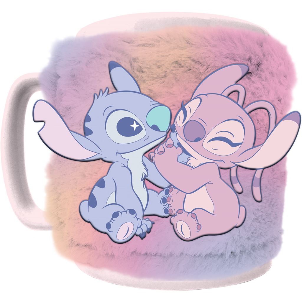 Caneca Fuzzy - Stitch Planetary