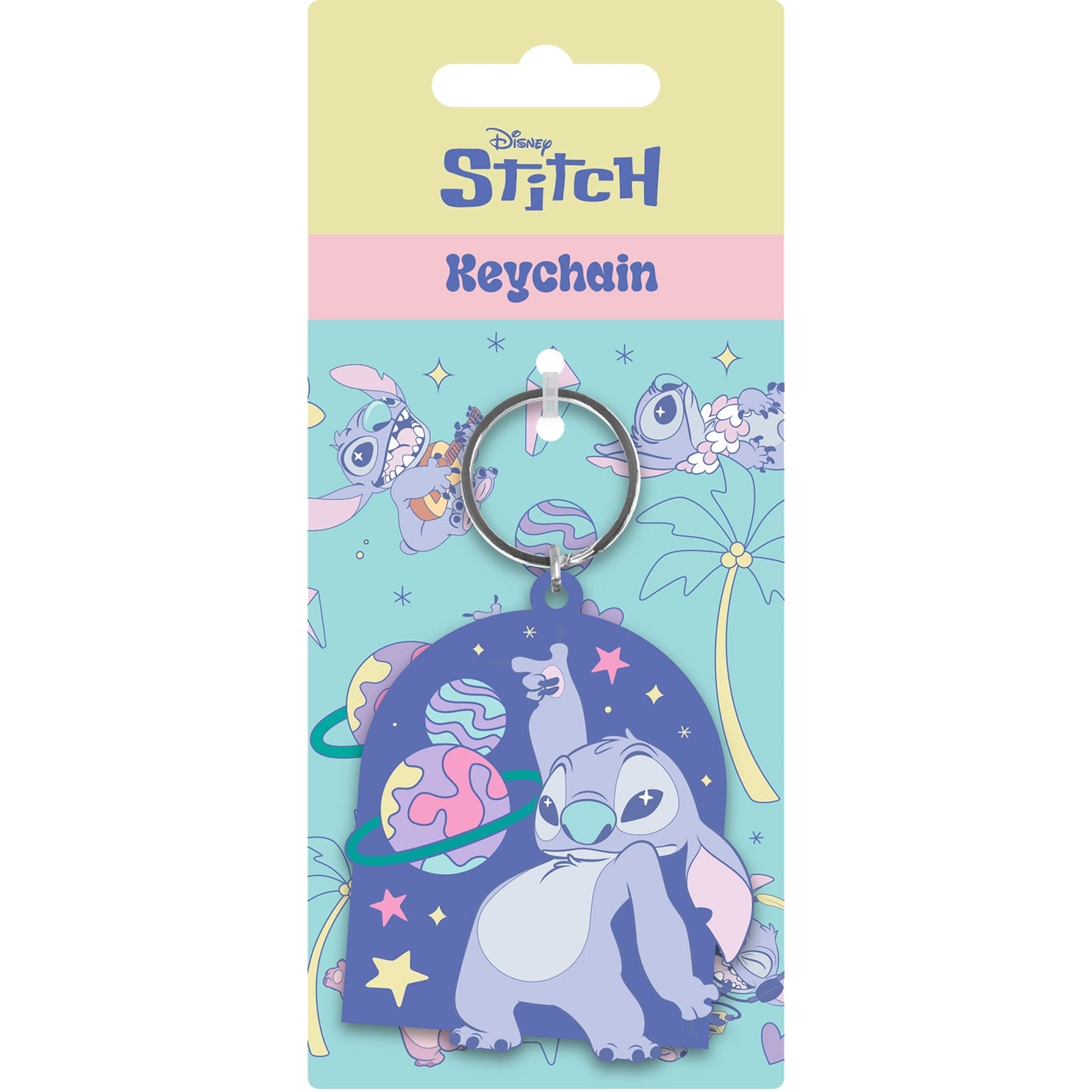 Porta-Chaves - Stitch Planetary