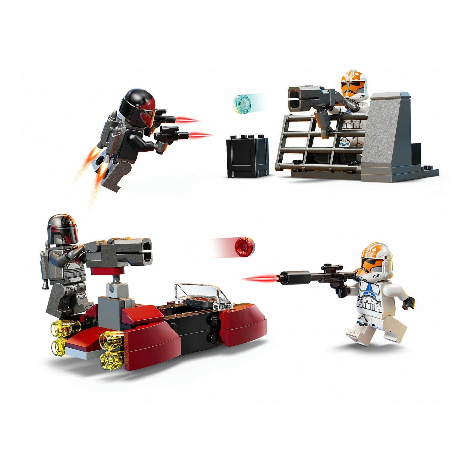 LEGO Star Wars - Pack de Combate do Cerco de Mandalore - 75449