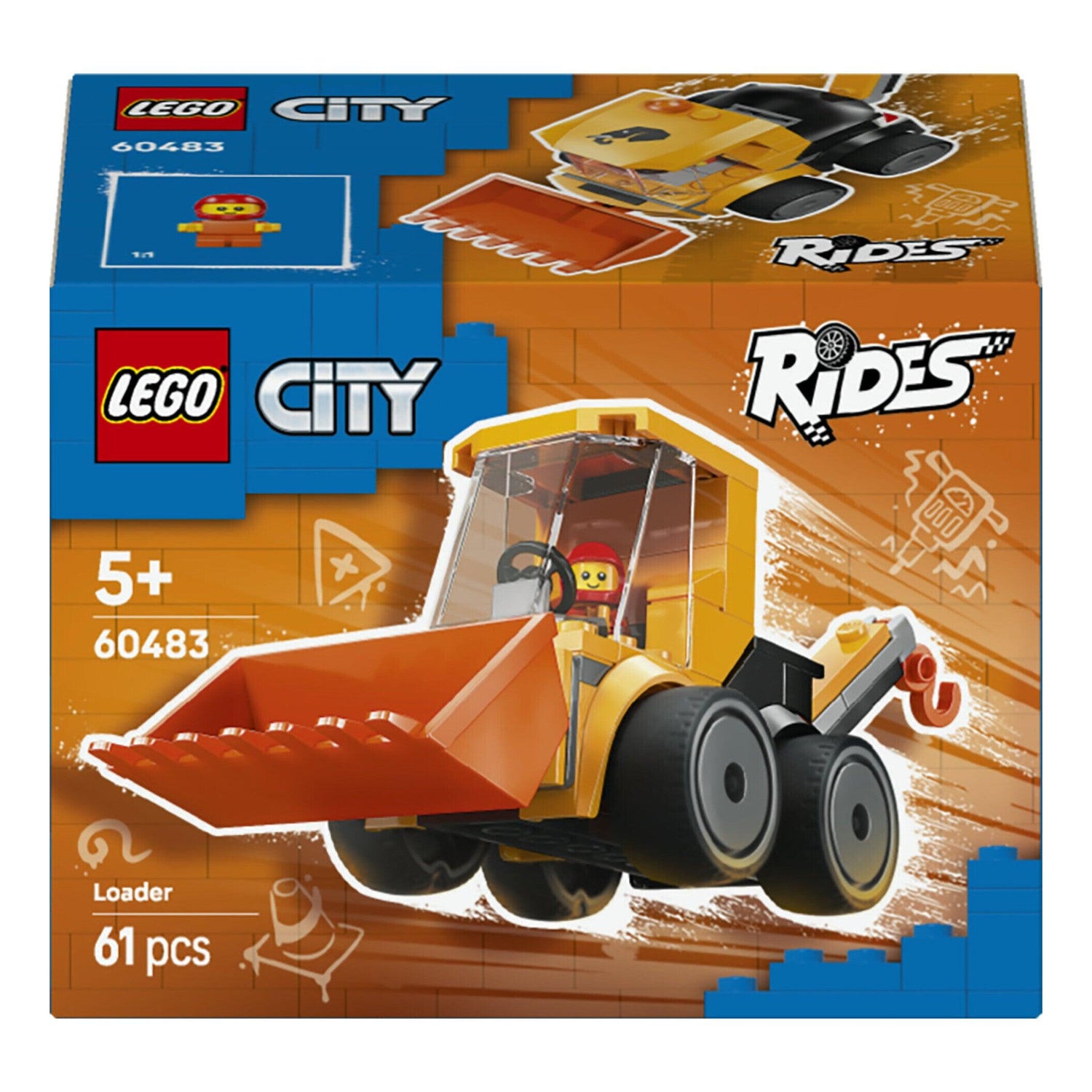LEGO City - Veículos – Carregadora de Construção - 60483