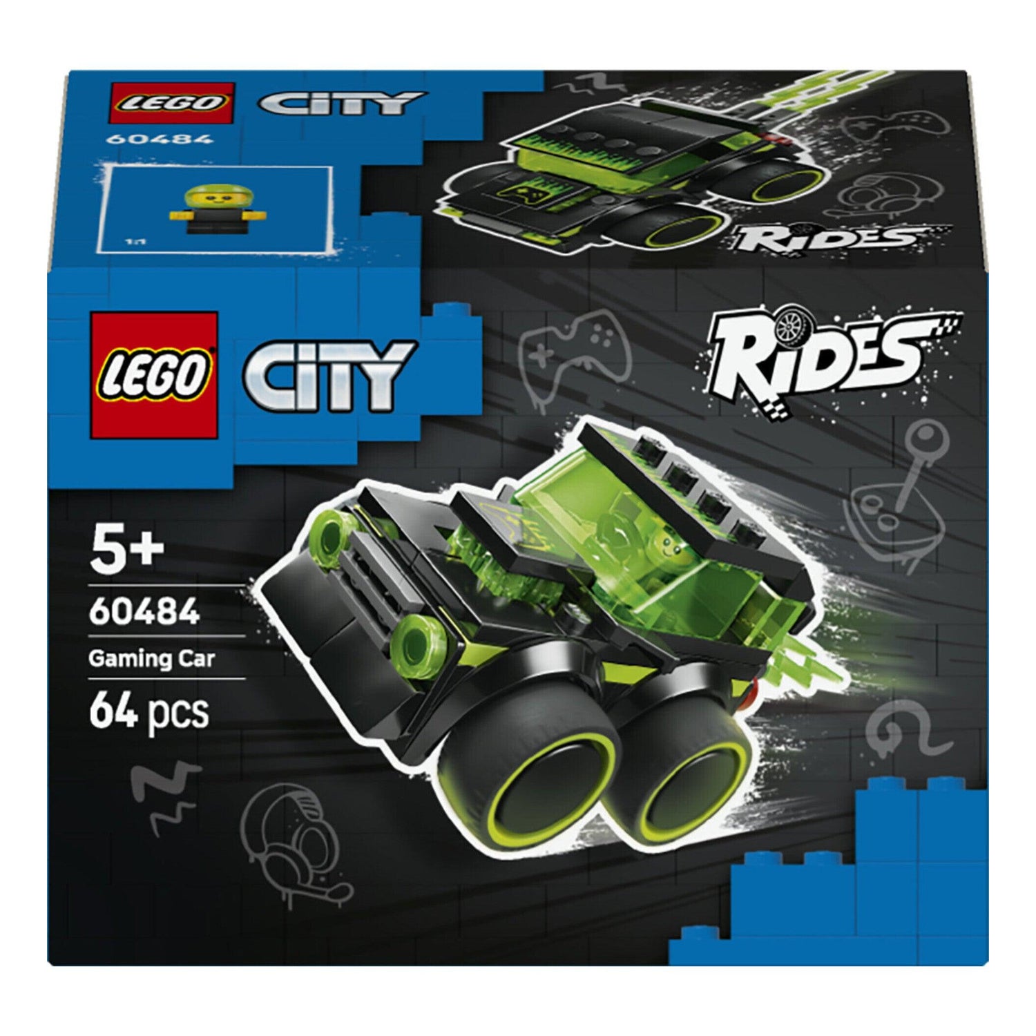 LEGO City - Veículos – Carro de Corrida de Gaming - 60484