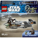 LEGO Star Wars - Speeder Bike de The Mandalorian e Grogu - 75436
