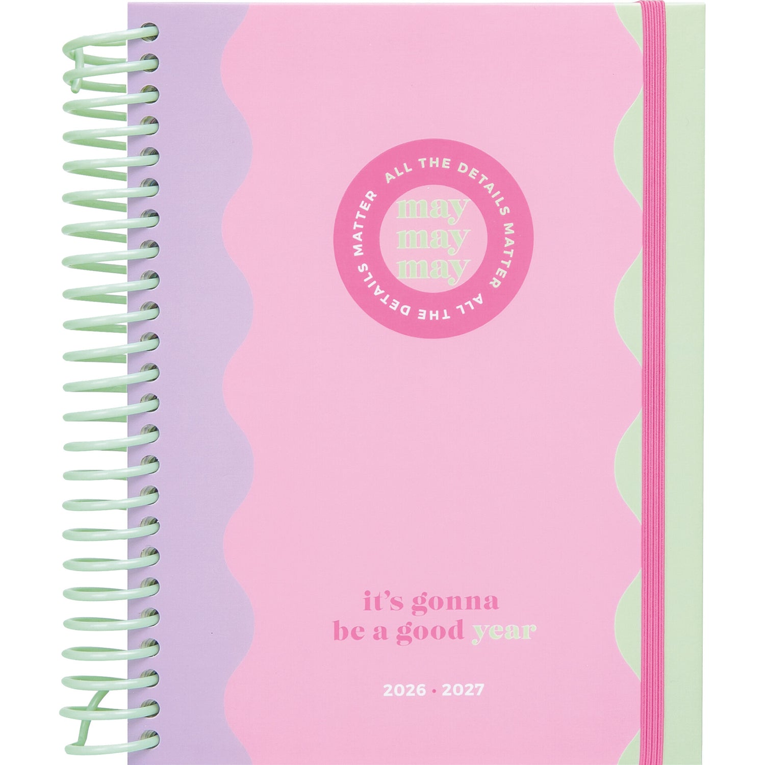 Agenda Escolar 26/ 27 Semanal Pink Vibes Mayfair