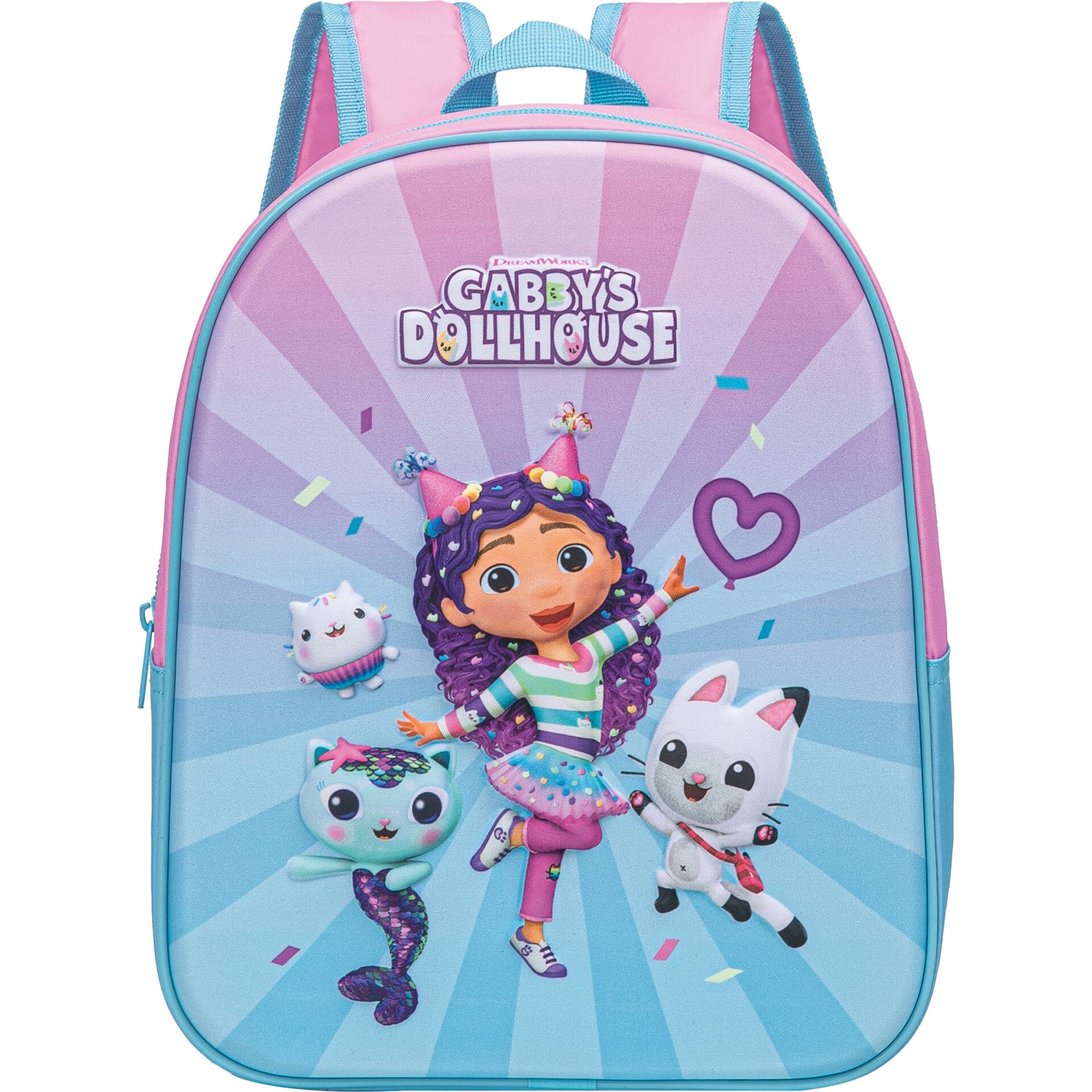 Mochila Pequena 3D Party-Tastic Gabby's Dollhouse